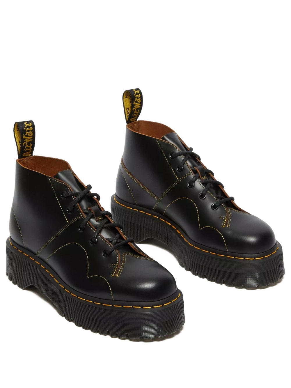 Dr. Martens Church Quad Monkey Platform Boots